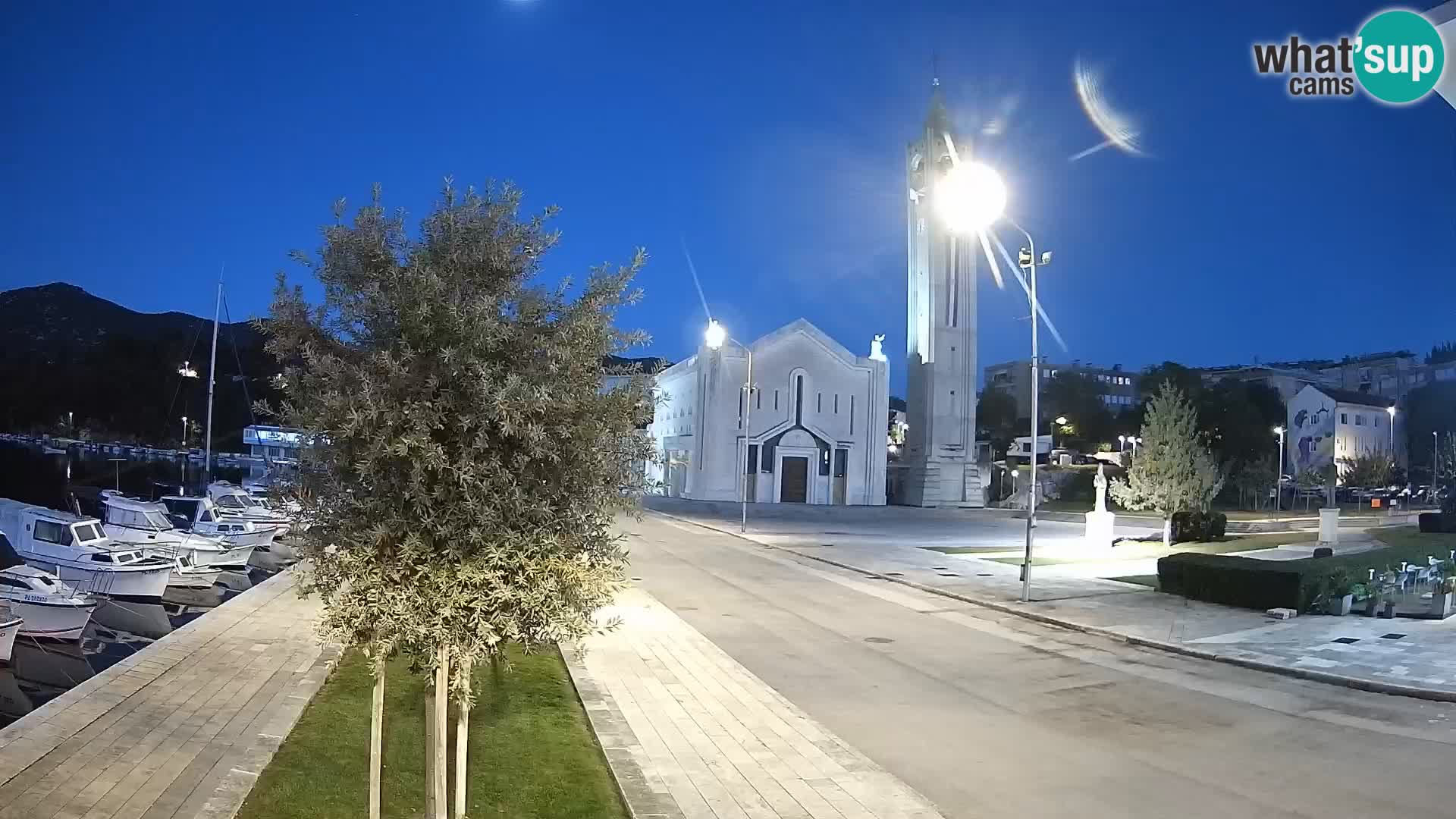 Spletna kamera Ploče | Osupljiv pogled na Rivo in katedralo