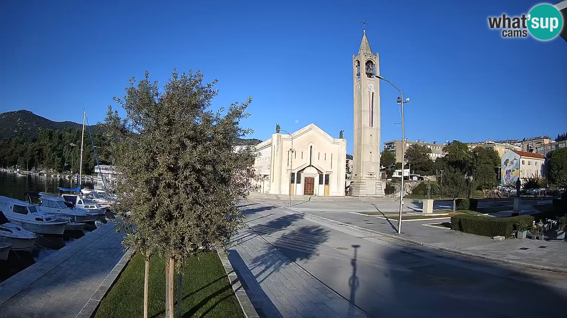 Livecam Ploce | Vues captivantes sur Riva et la cathédrale