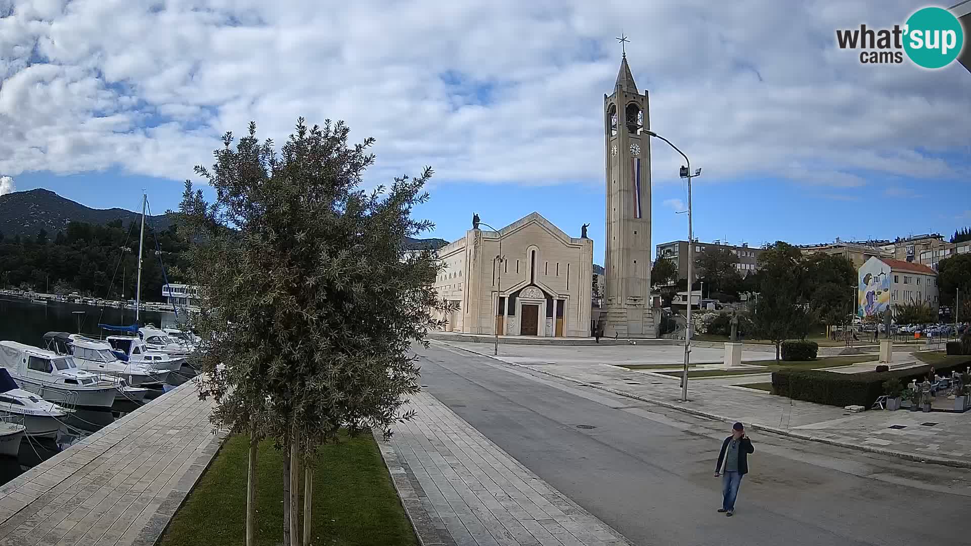 Livecam Ploce | Vues captivantes sur Riva et la cathédrale