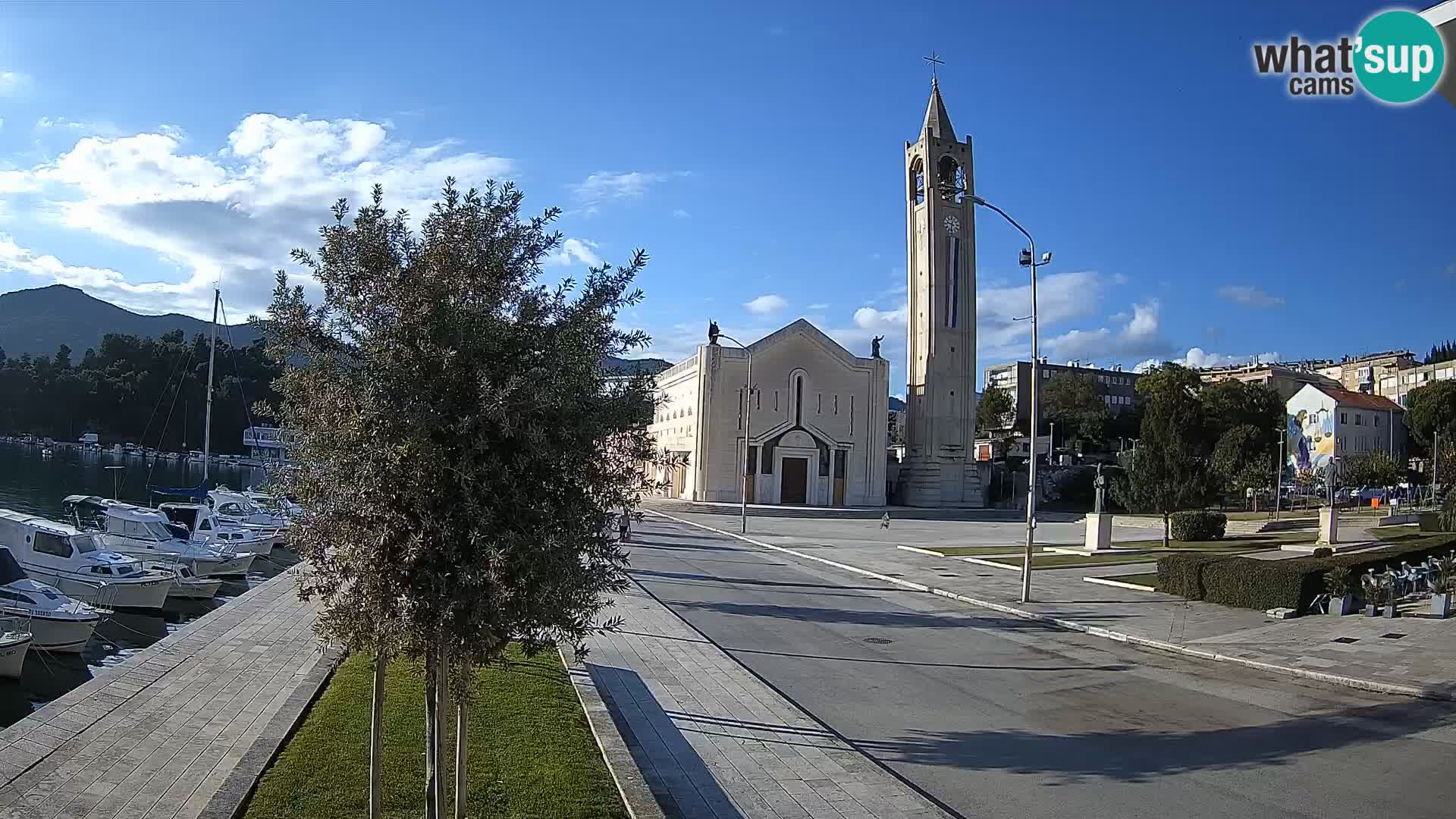 Livecam Ploce | Vues captivantes sur Riva et la cathédrale
