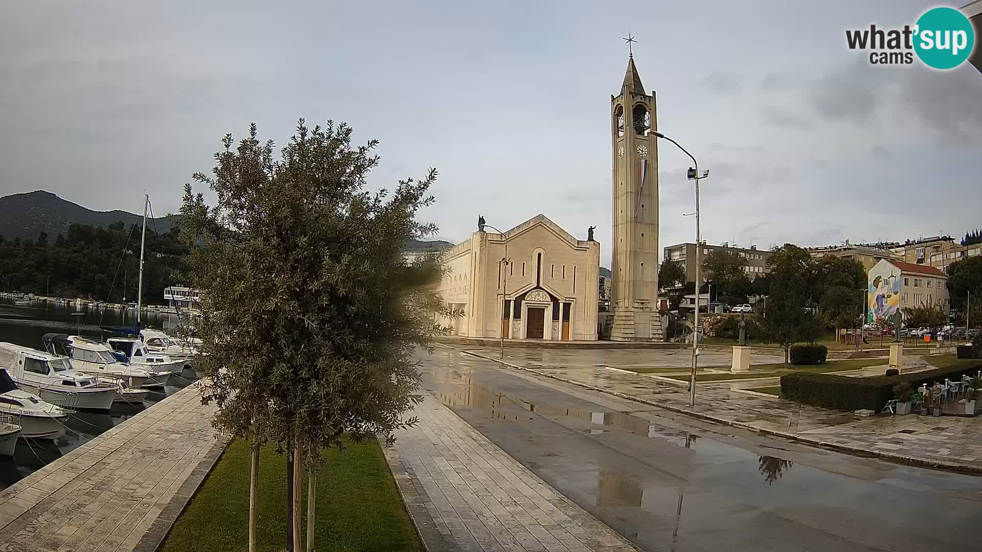 Web kamera Ploče | Očaravajući pogled na Rivu i Katedralu