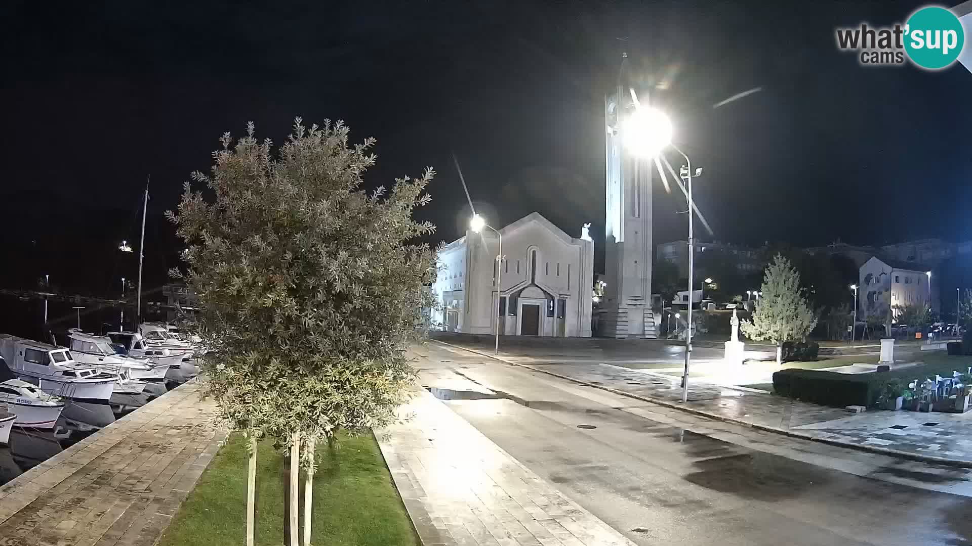 Spletna kamera Ploče | Osupljiv pogled na Rivo in katedralo