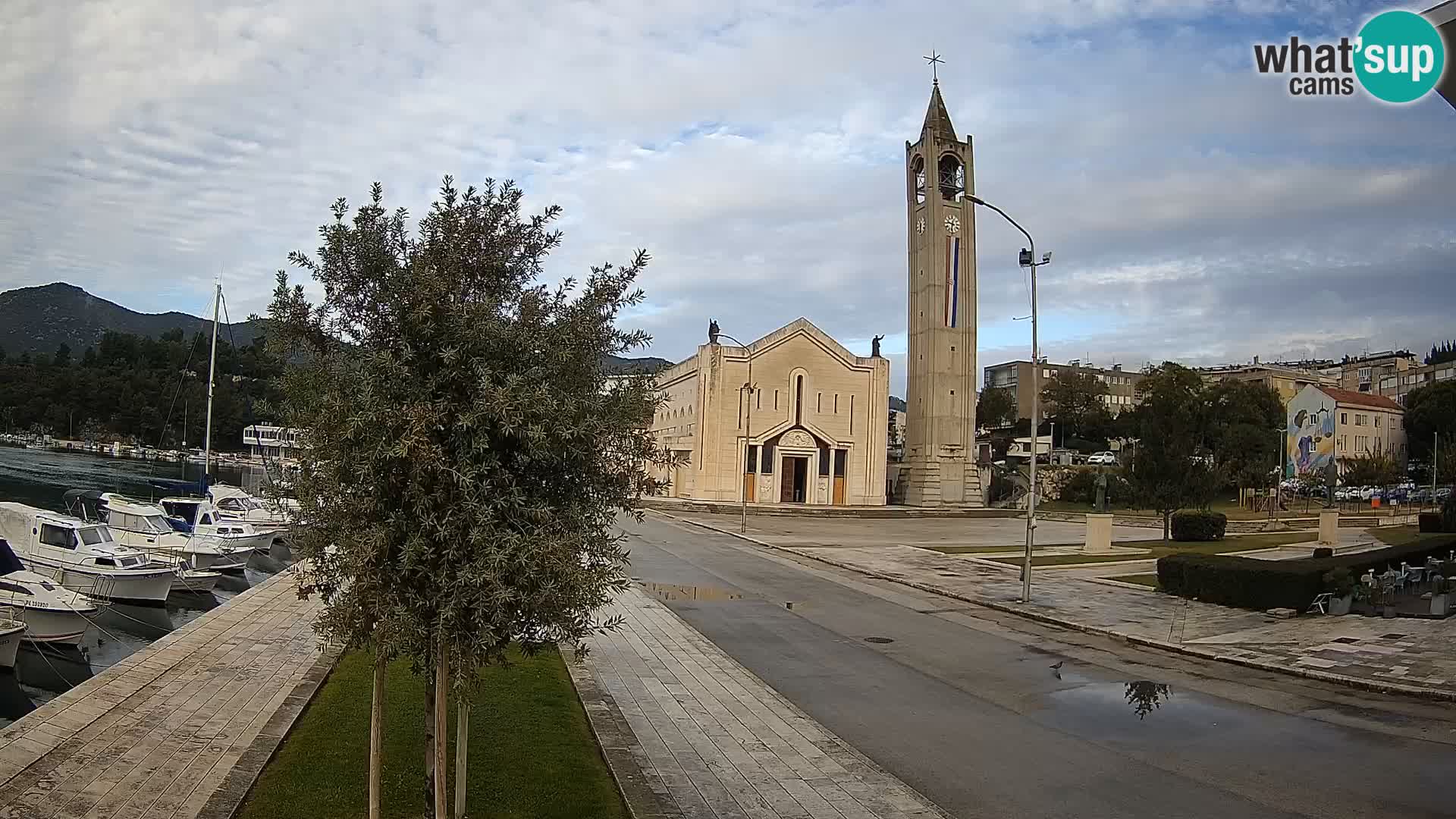 Livecam Ploce | Vues captivantes sur Riva et la cathédrale