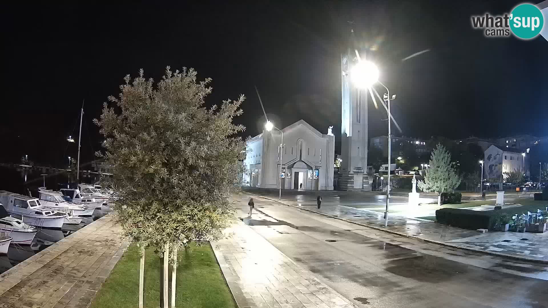 Spletna kamera Ploče | Osupljiv pogled na Rivo in katedralo