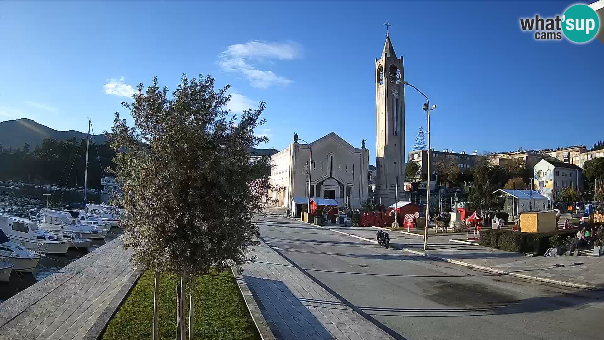 Webcam Ploče | Fesselnde Ausblicke auf Riva und die Kathedrale