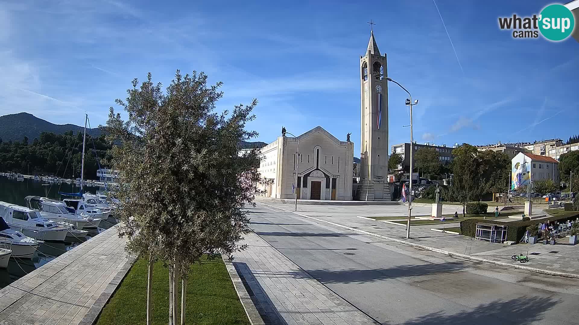 Spletna kamera Ploče | Osupljiv pogled na Rivo in katedralo