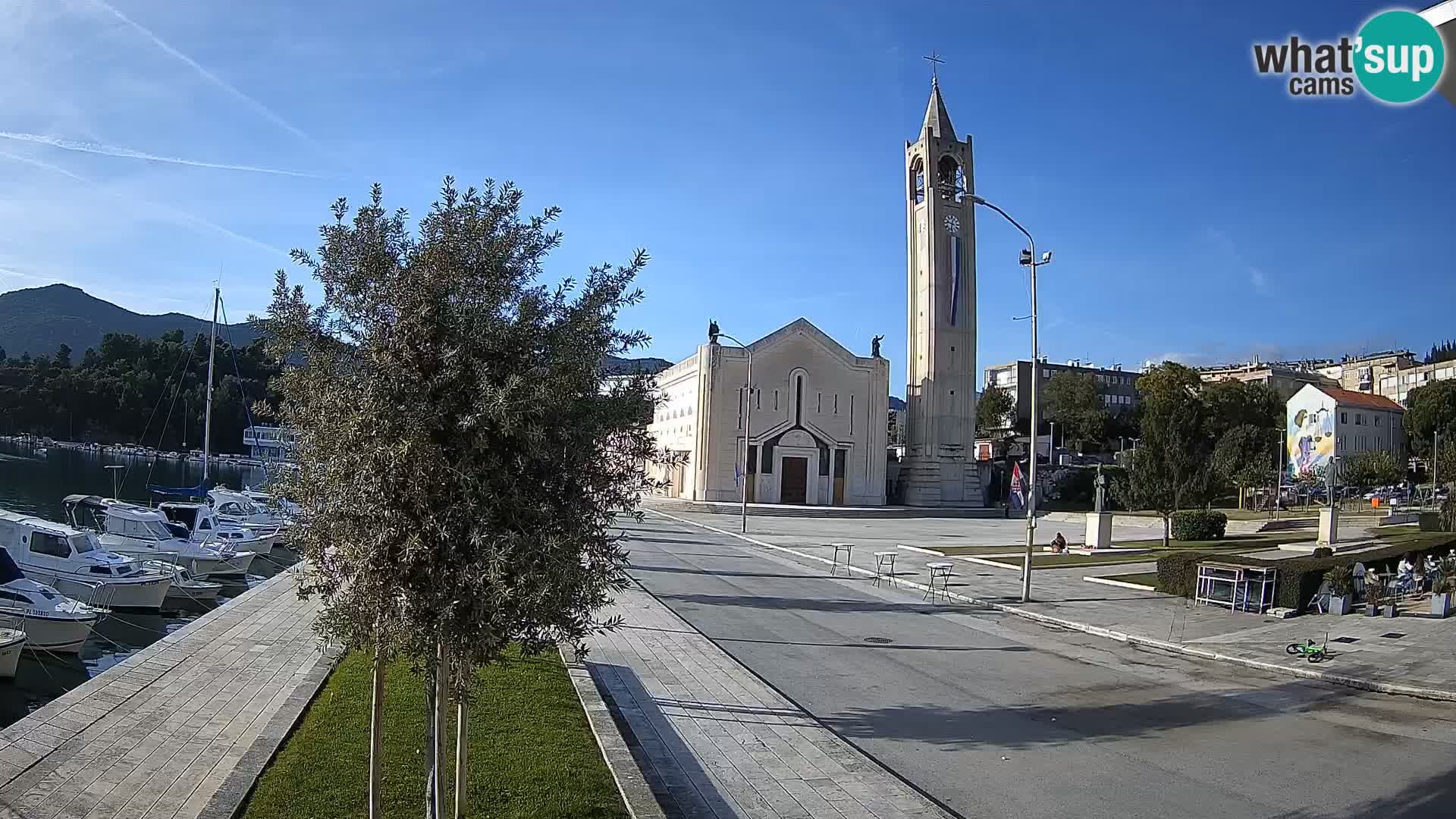 Livecam Ploce | Vues captivantes sur Riva et la cathédrale