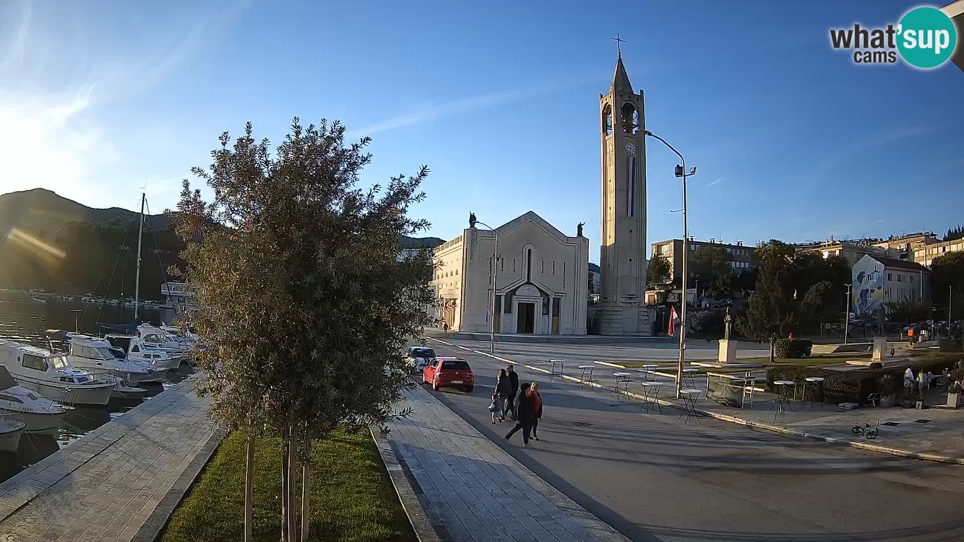 Webcam Ploče | Fesselnde Ausblicke auf Riva und die Kathedrale