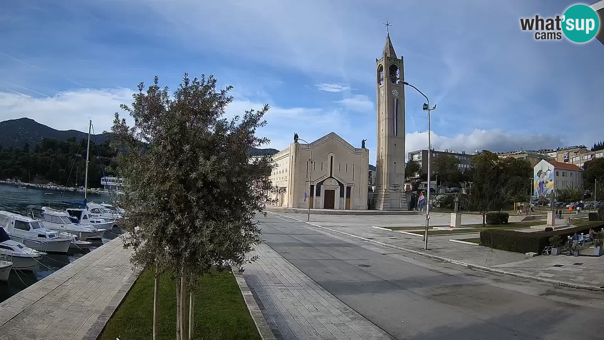 Spletna kamera Ploče | Osupljiv pogled na Rivo in katedralo