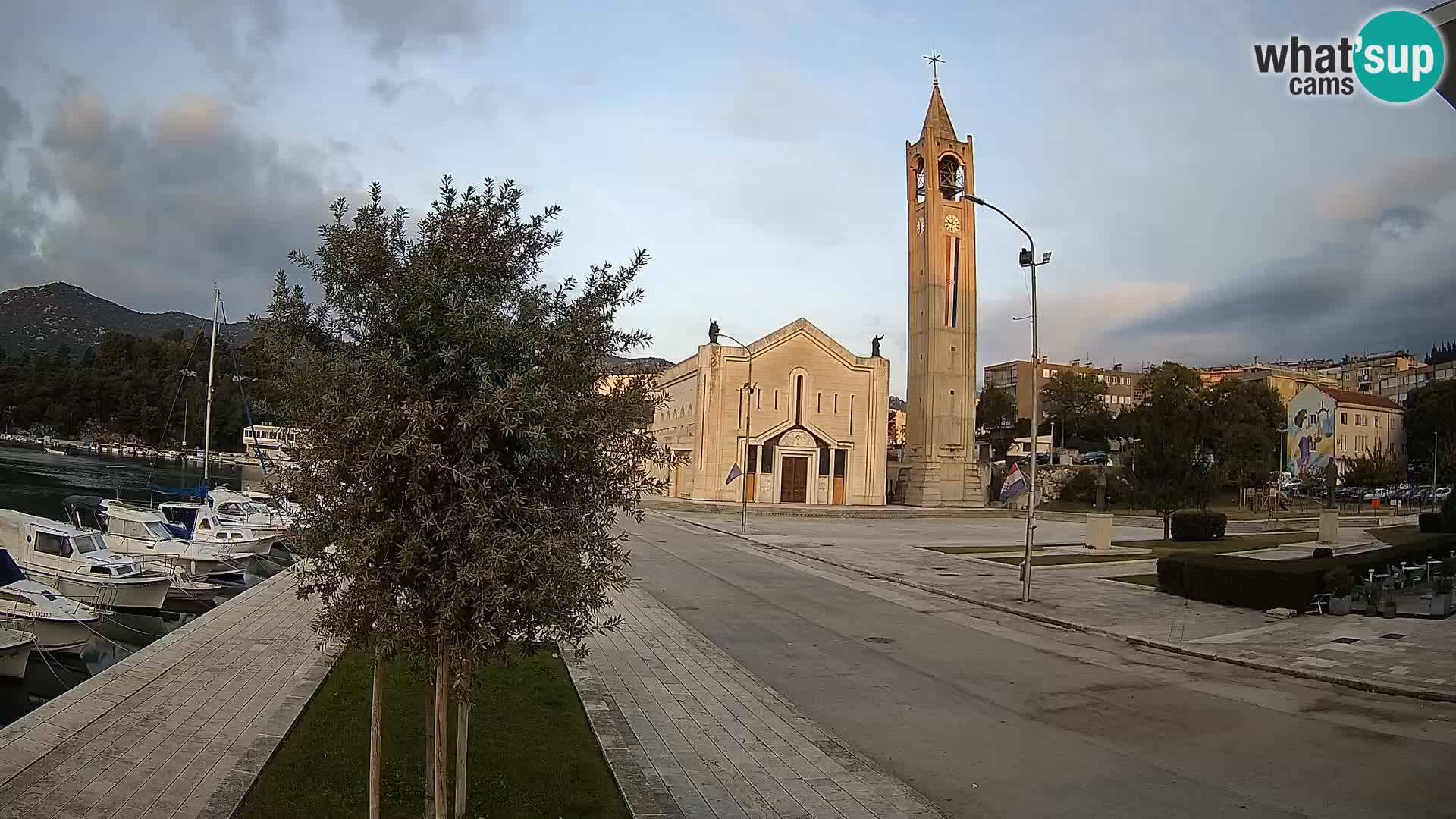 Livecam Ploce | Vues captivantes sur Riva et la cathédrale