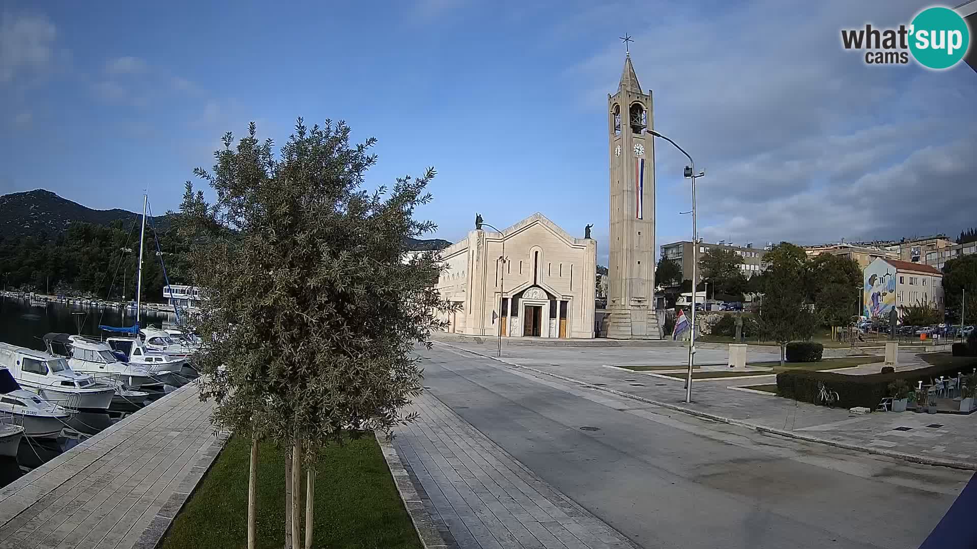 Livecam Ploce | Vues captivantes sur Riva et la cathédrale
