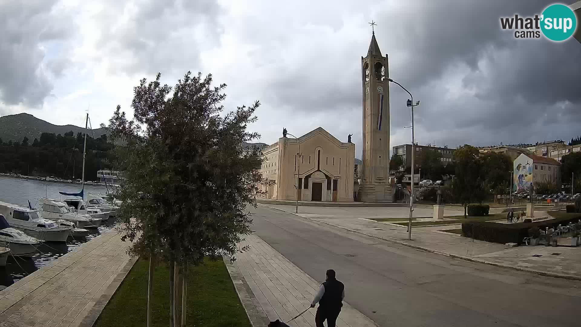 Livecam Ploce | Vues captivantes sur Riva et la cathédrale