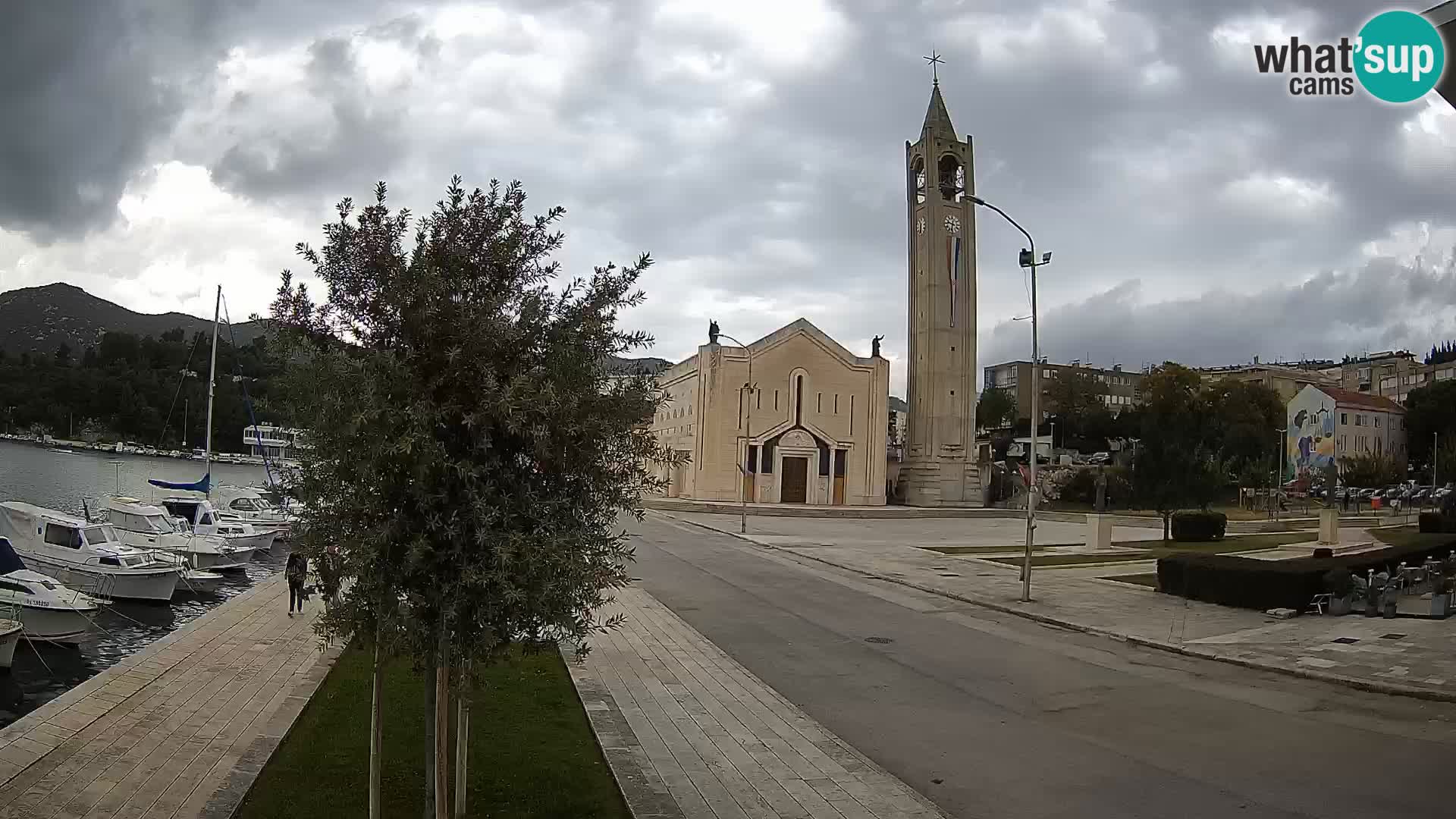 Livecam Ploce | Vues captivantes sur Riva et la cathédrale
