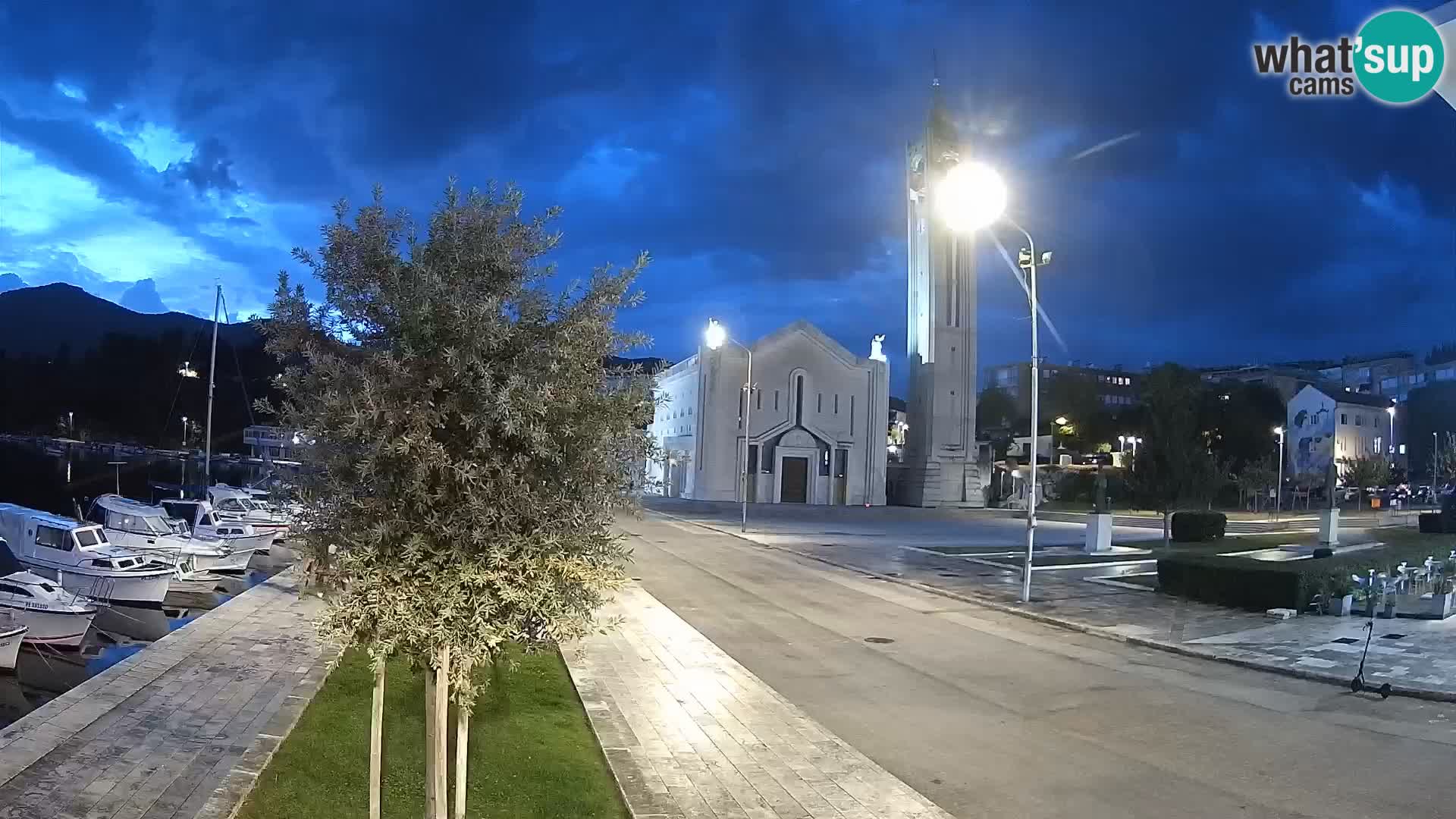 Livecam Ploce | Vues captivantes sur Riva et la cathédrale