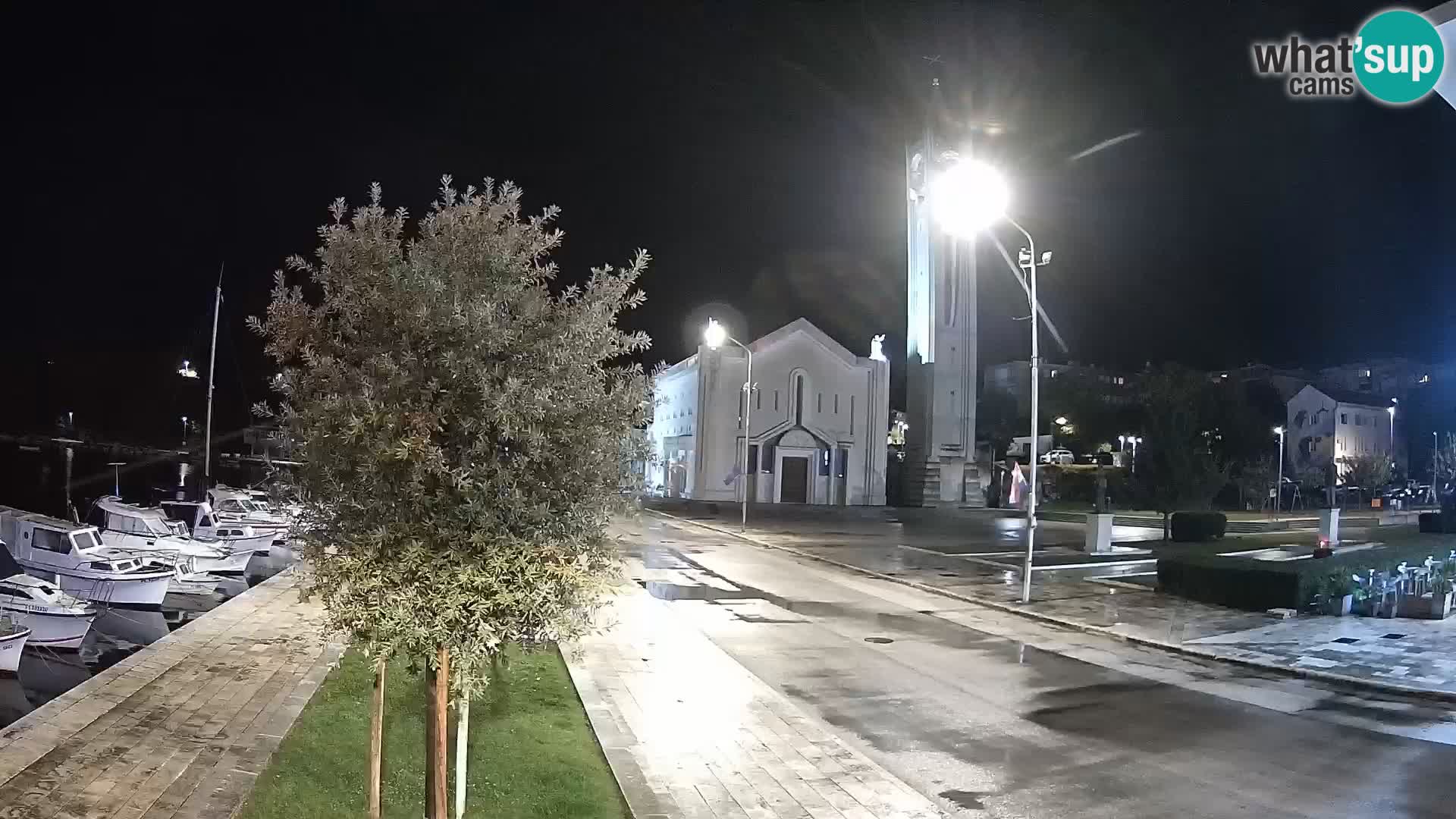 Spletna kamera Ploče | Osupljiv pogled na Rivo in katedralo