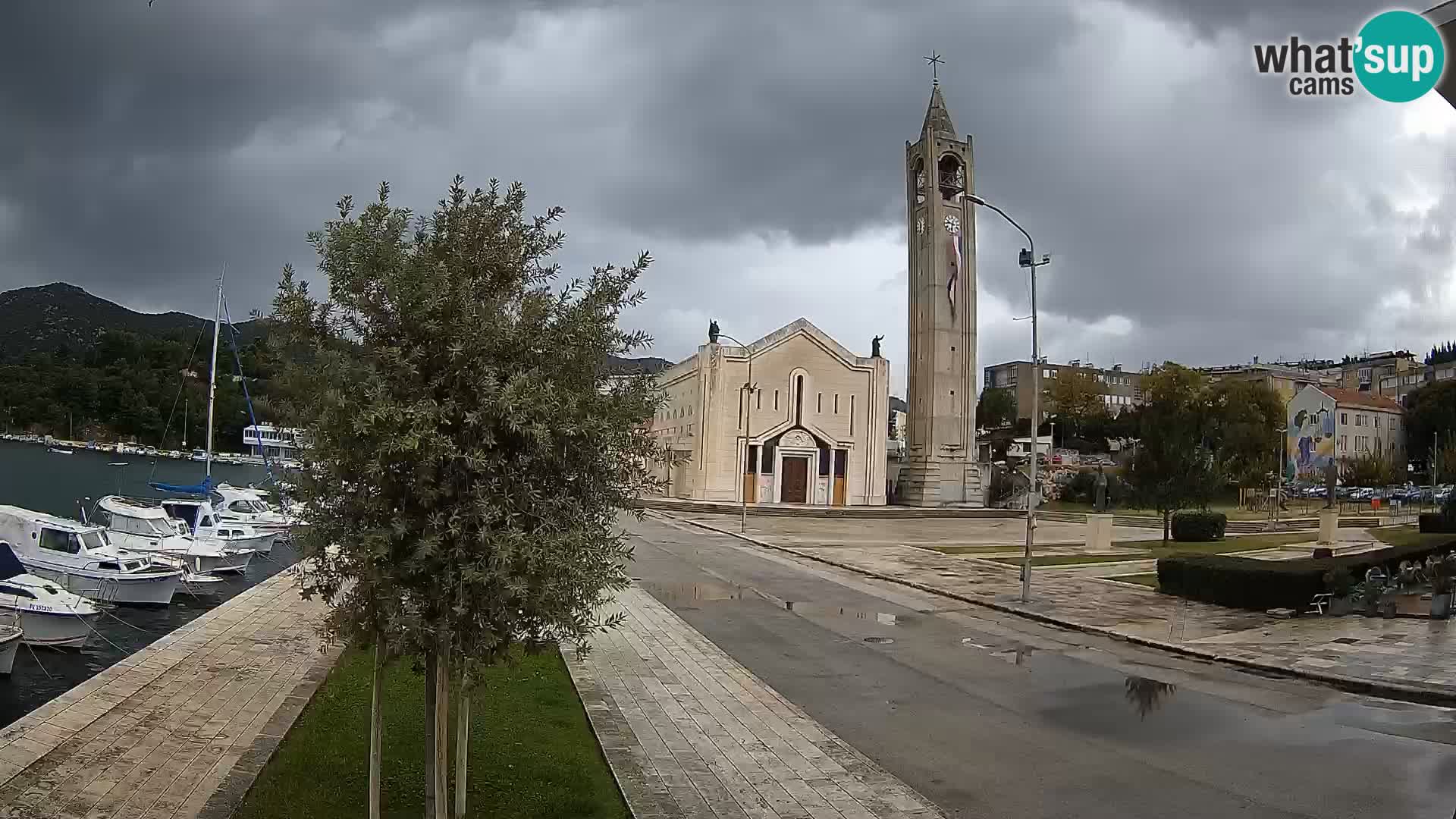 Livecam Ploce | Vues captivantes sur Riva et la cathédrale