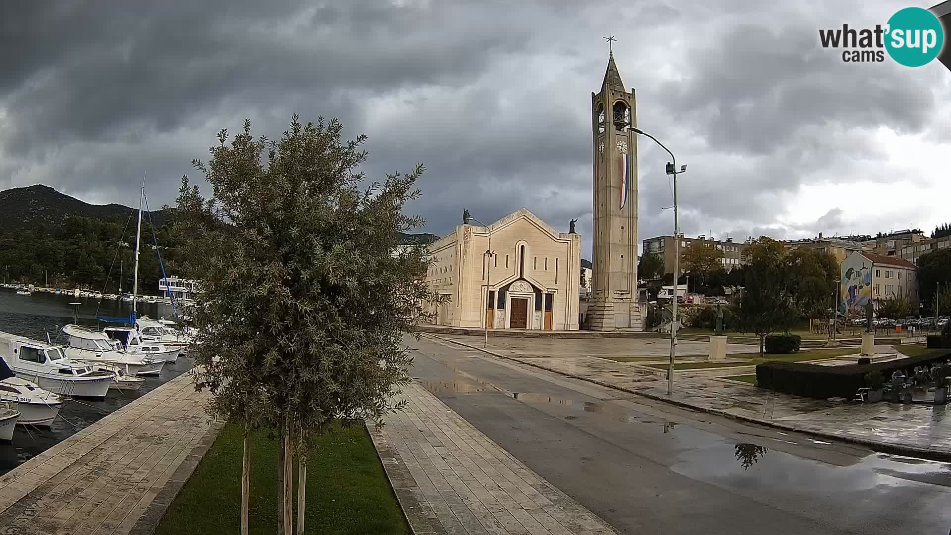 Livecam Ploce | Vues captivantes sur Riva et la cathédrale