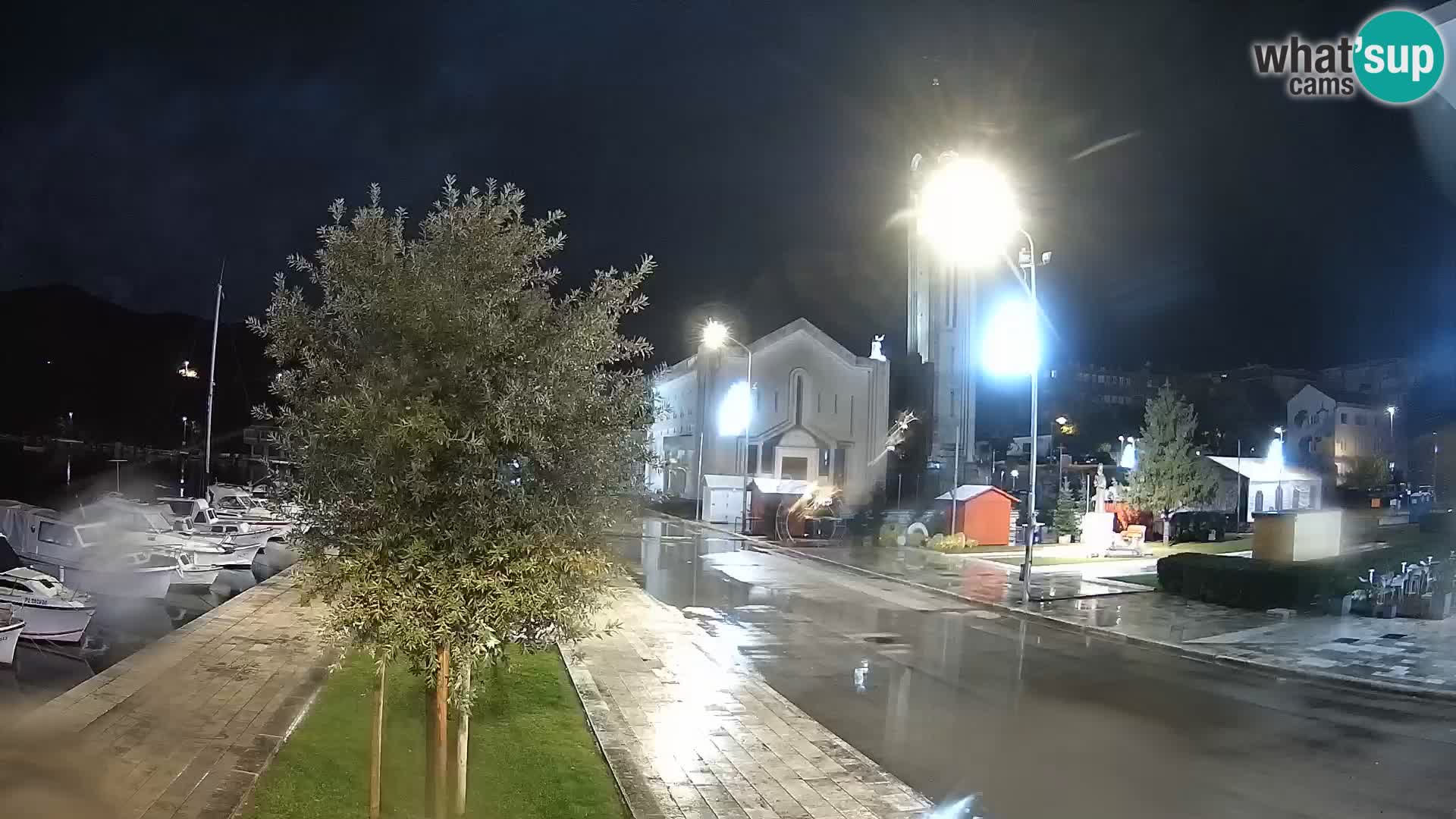 Spletna kamera Ploče | Osupljiv pogled na Rivo in katedralo