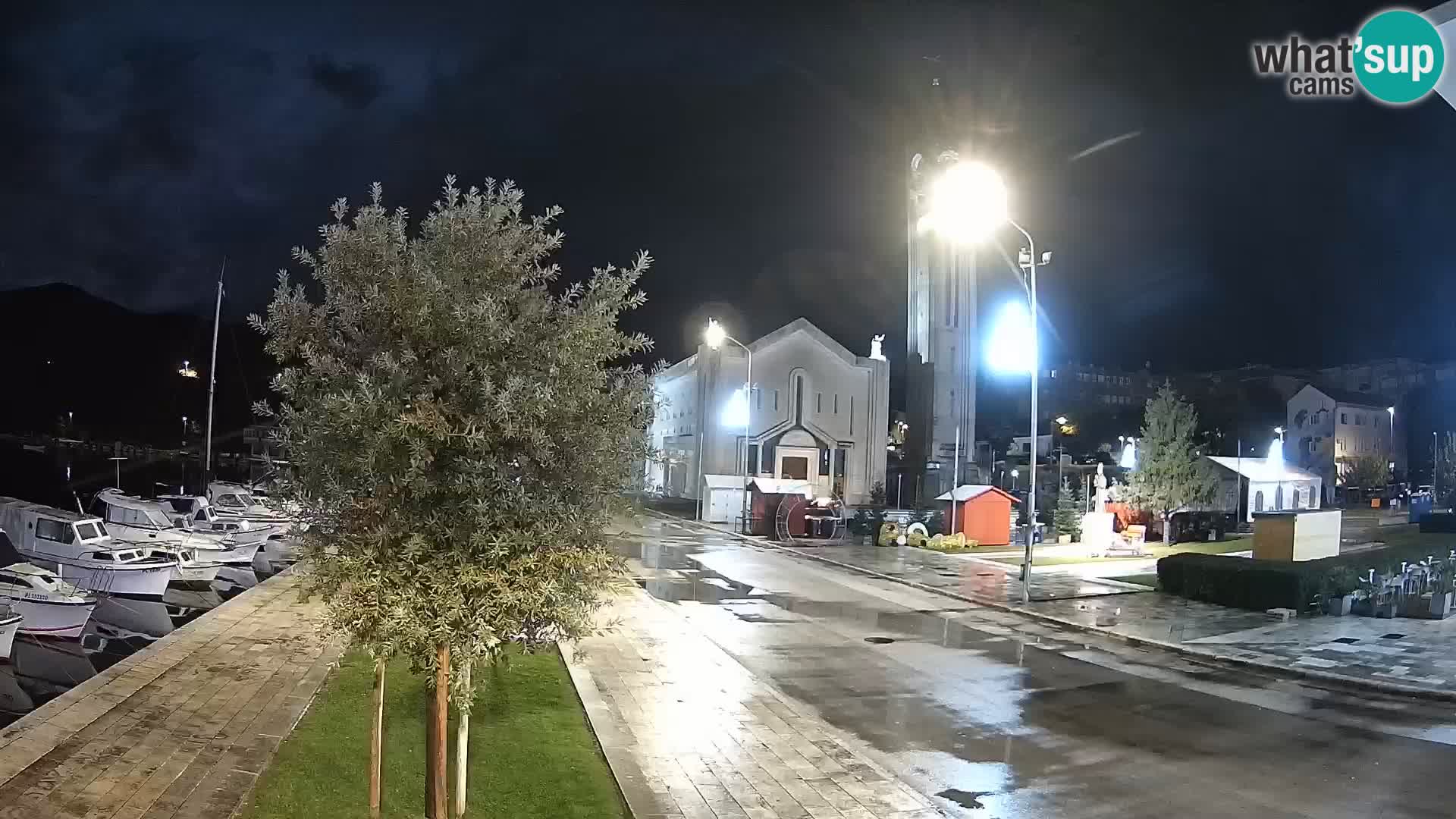 Spletna kamera Ploče | Osupljiv pogled na Rivo in katedralo