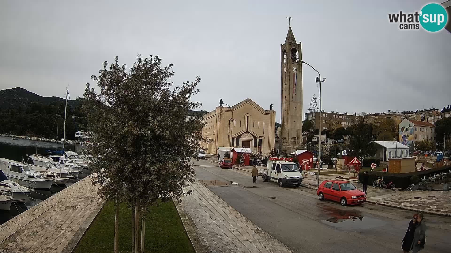 Livecam Ploce | Vues captivantes sur Riva et la cathédrale