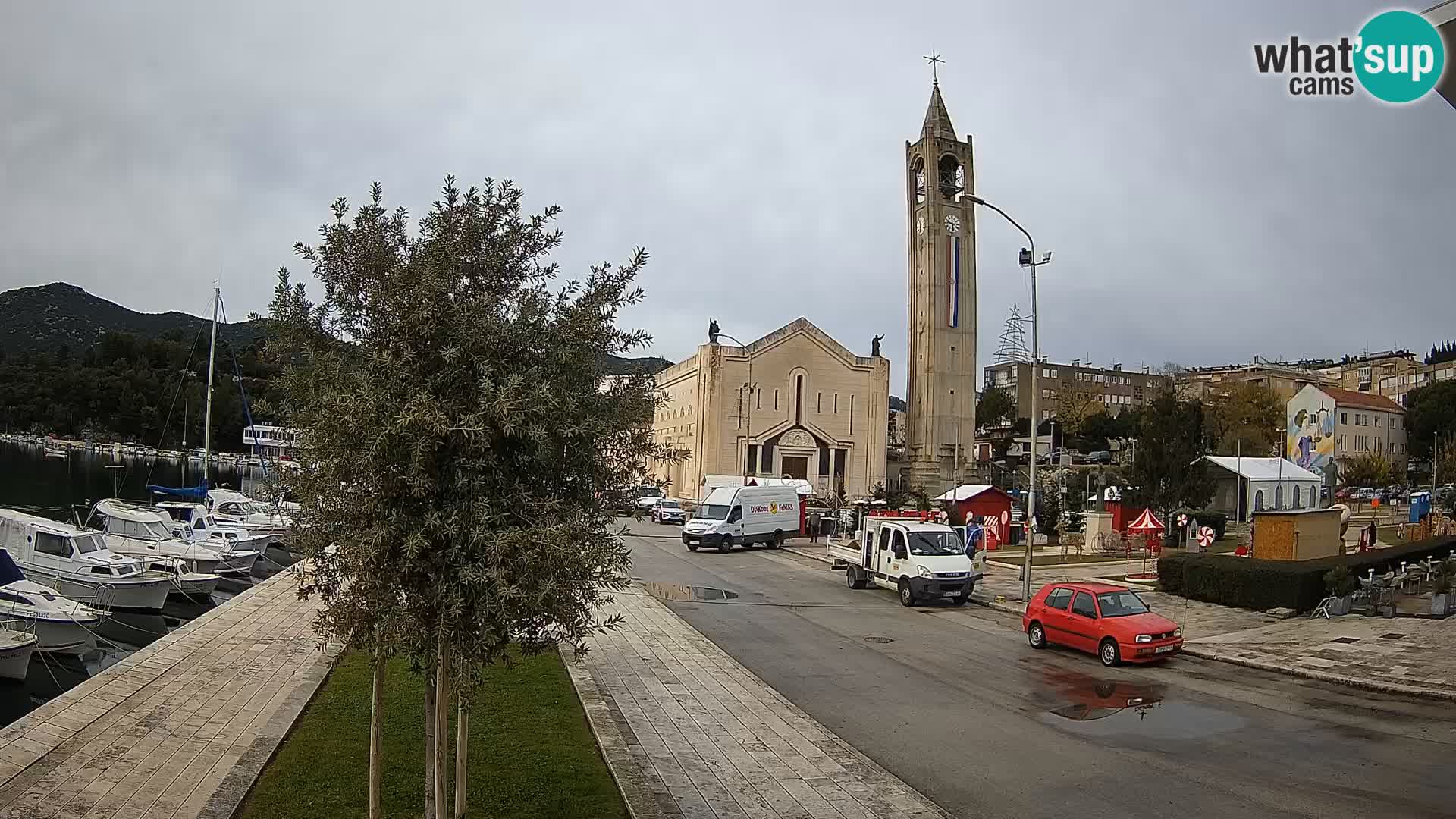 Webcam Ploče | Fesselnde Ausblicke auf Riva und die Kathedrale