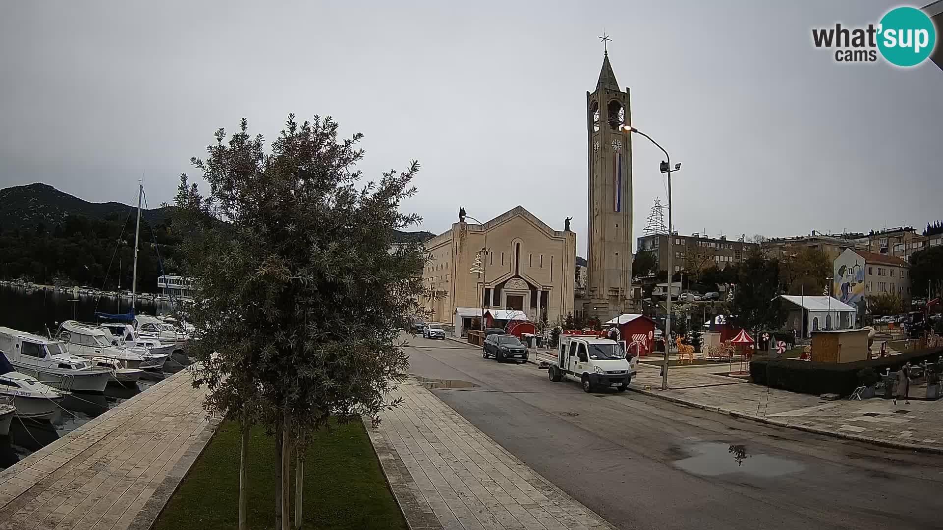 Webcam Ploče | Fesselnde Ausblicke auf Riva und die Kathedrale