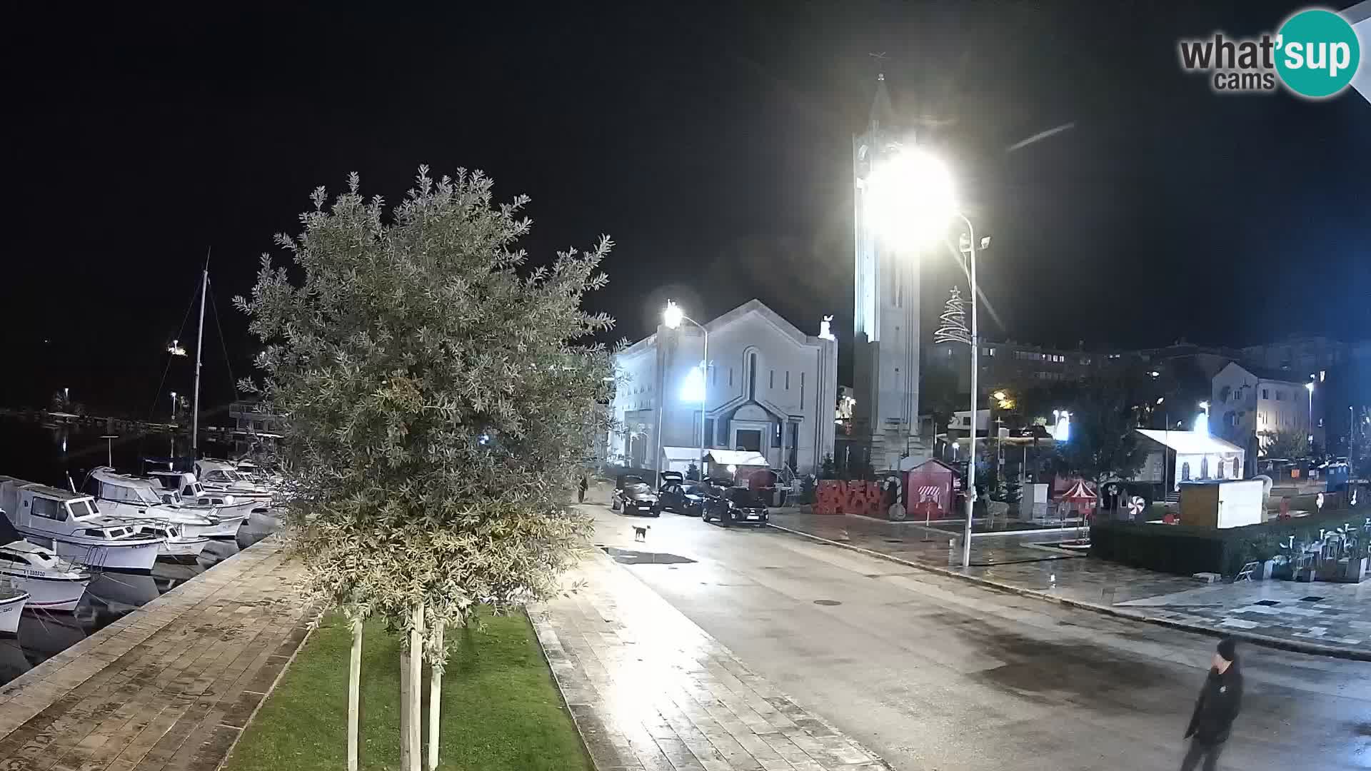 Spletna kamera Ploče | Osupljiv pogled na Rivo in katedralo