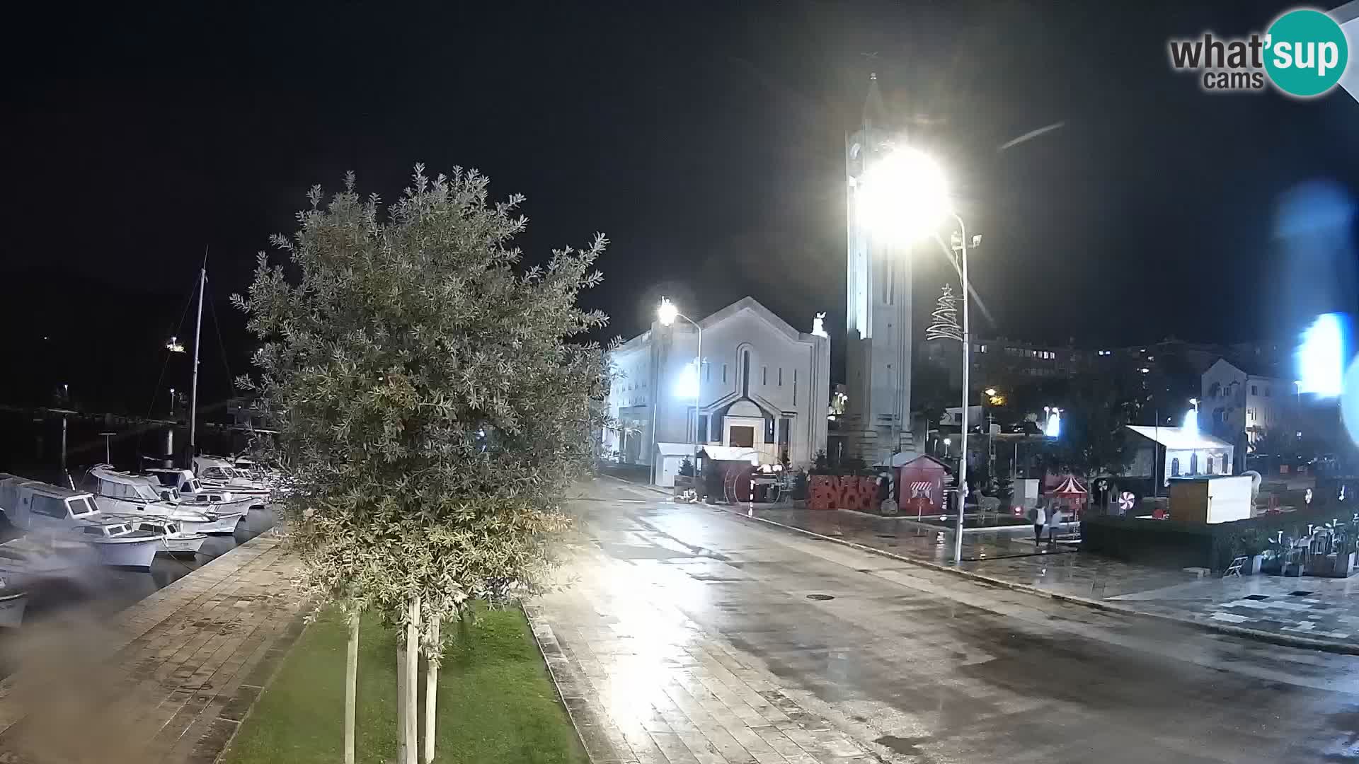 Spletna kamera Ploče | Osupljiv pogled na Rivo in katedralo