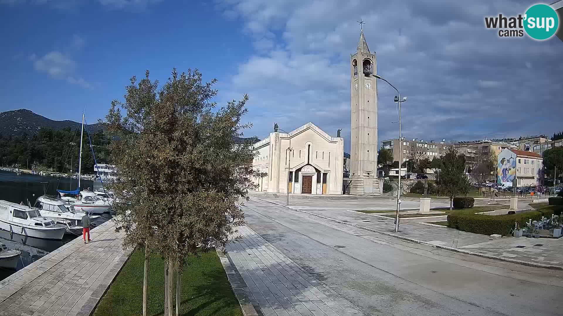 Spletna kamera Ploče | Osupljiv pogled na Rivo in katedralo