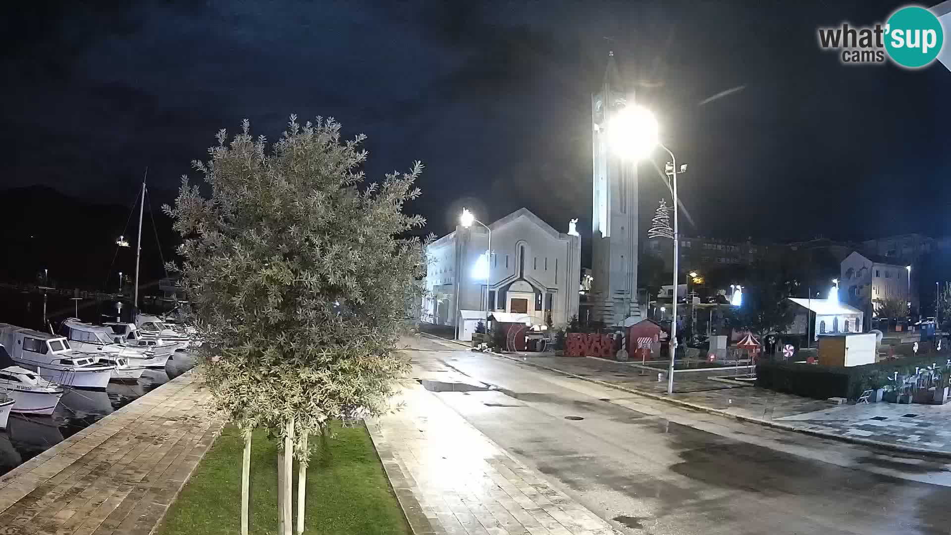 Spletna kamera Ploče | Osupljiv pogled na Rivo in katedralo