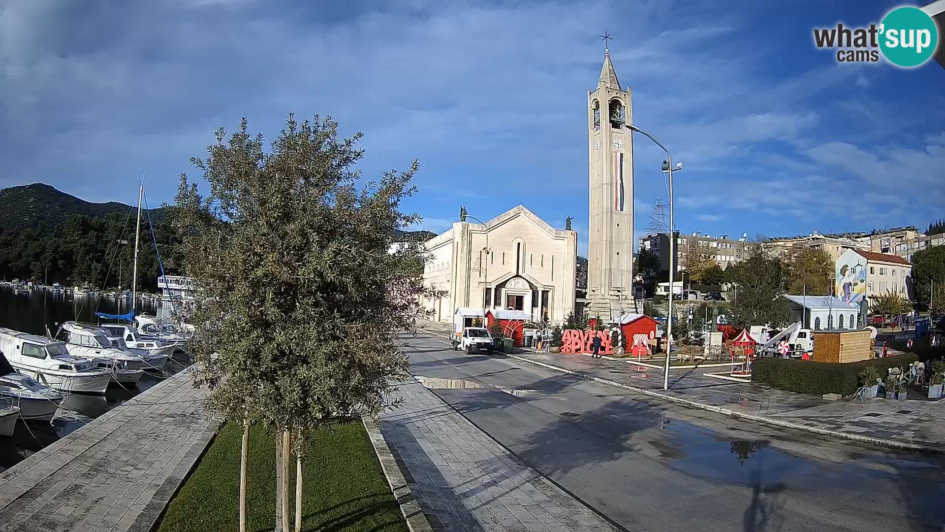 Web kamera Ploče | Očaravajući pogled na Rivu i Katedralu