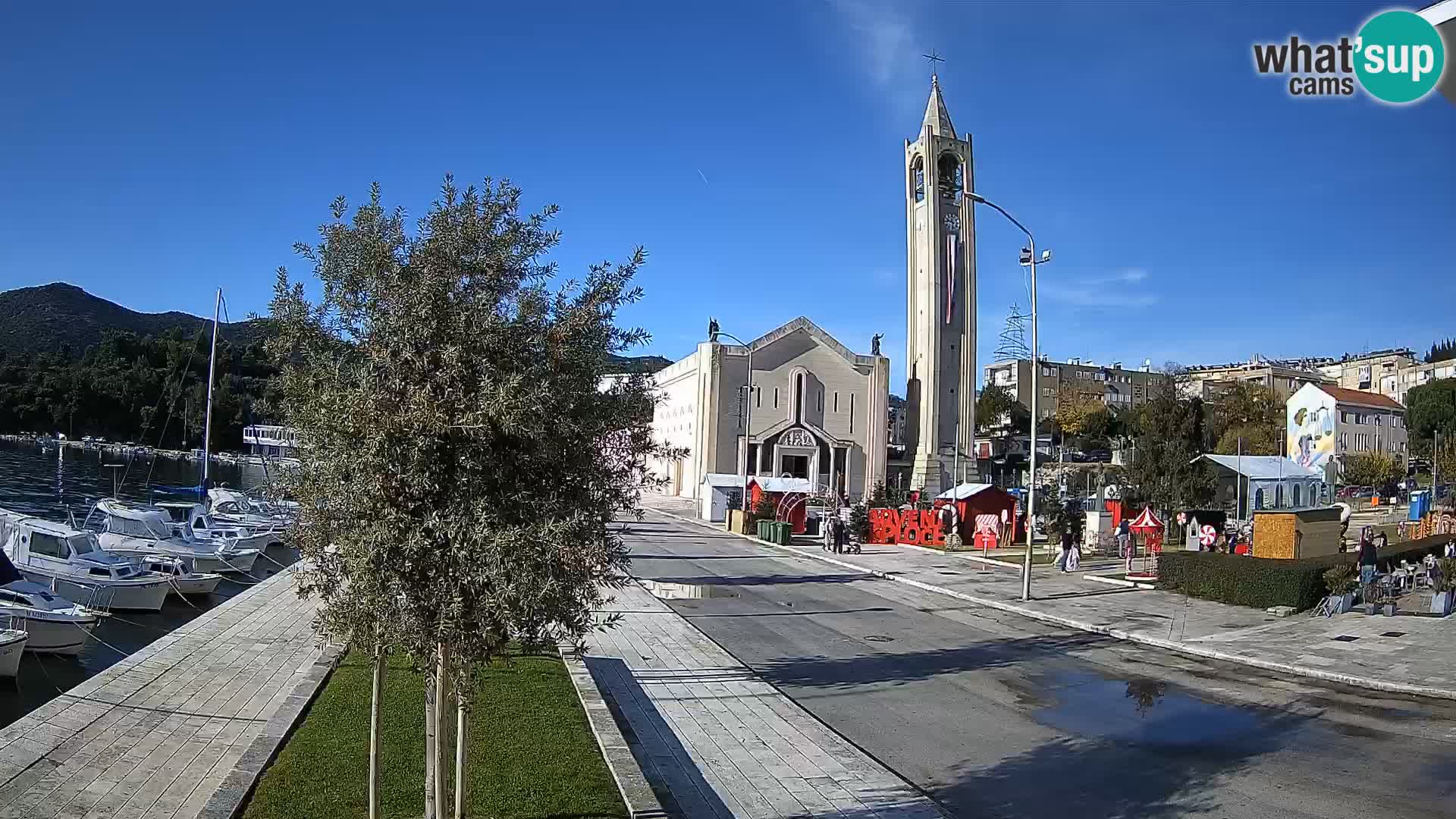 Ploče live Webcam | Accattivanti vedute della Riva e della Cattedrale