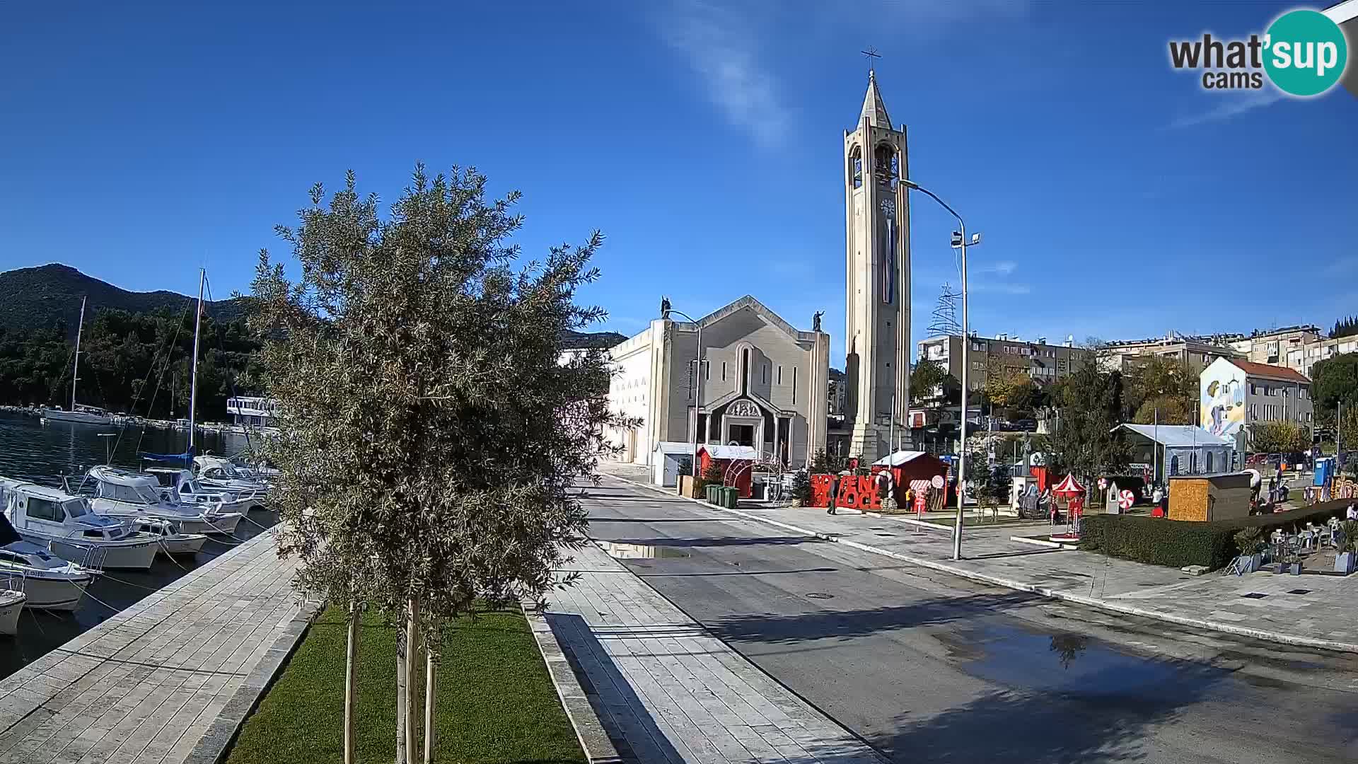 Webcam Ploče | Fesselnde Ausblicke auf Riva und die Kathedrale