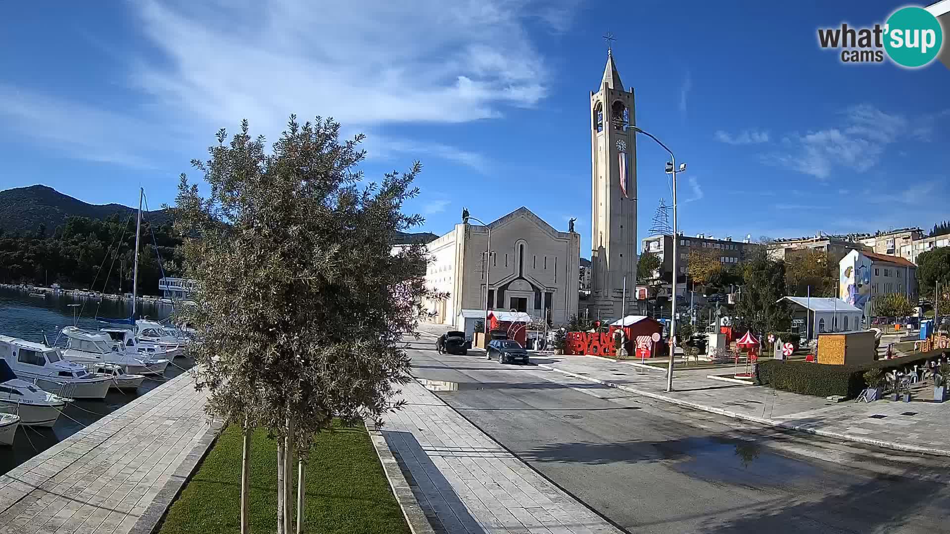 Webcam Ploče | Fesselnde Ausblicke auf Riva und die Kathedrale
