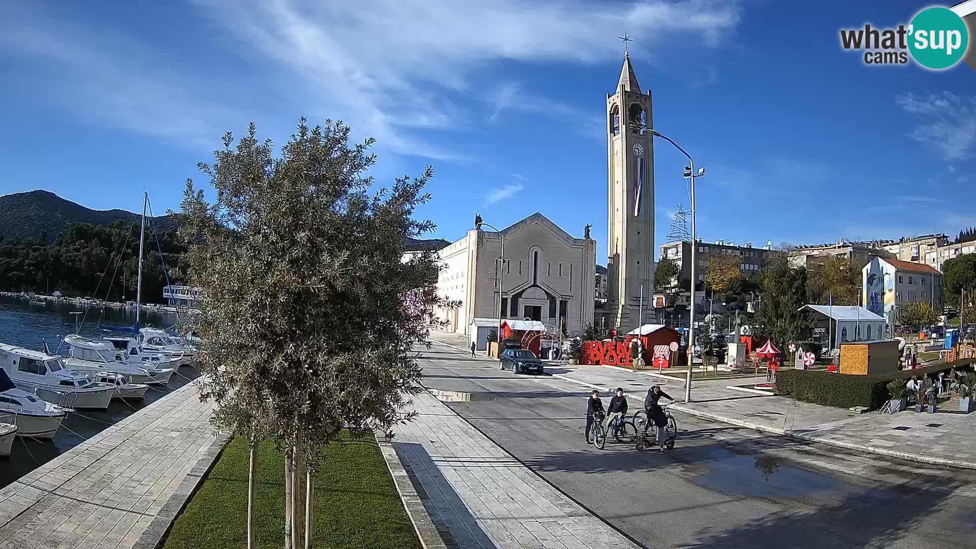 Web kamera Ploče | Očaravajući pogled na Rivu i Katedralu