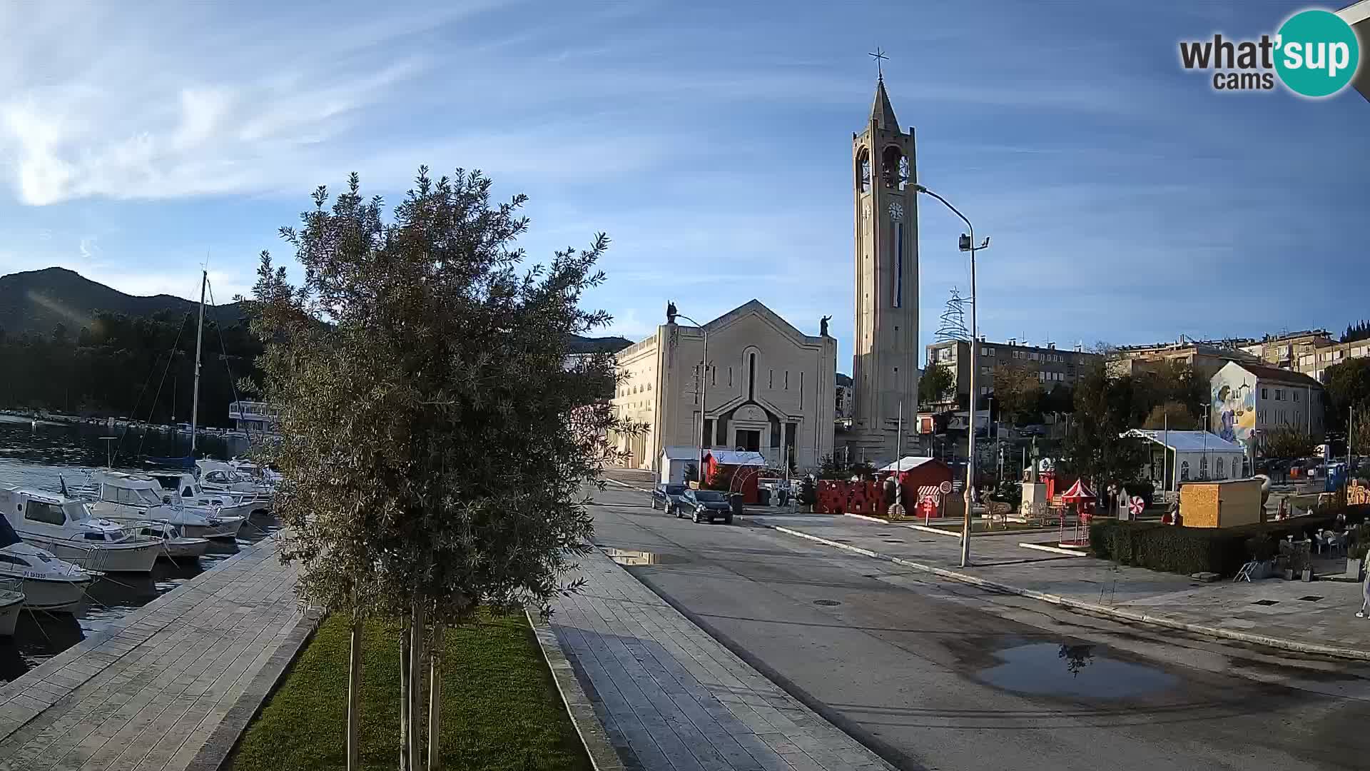 Webcam Ploče | Fesselnde Ausblicke auf Riva und die Kathedrale