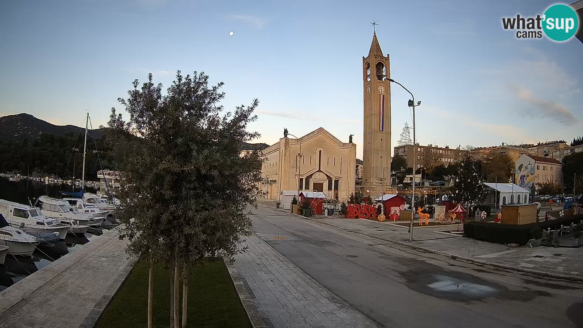 Livecam Ploce | Vues captivantes sur Riva et la cathédrale