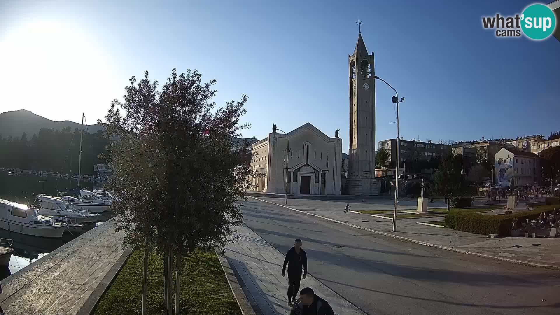 Webcam Ploče | Fesselnde Ausblicke auf Riva und die Kathedrale