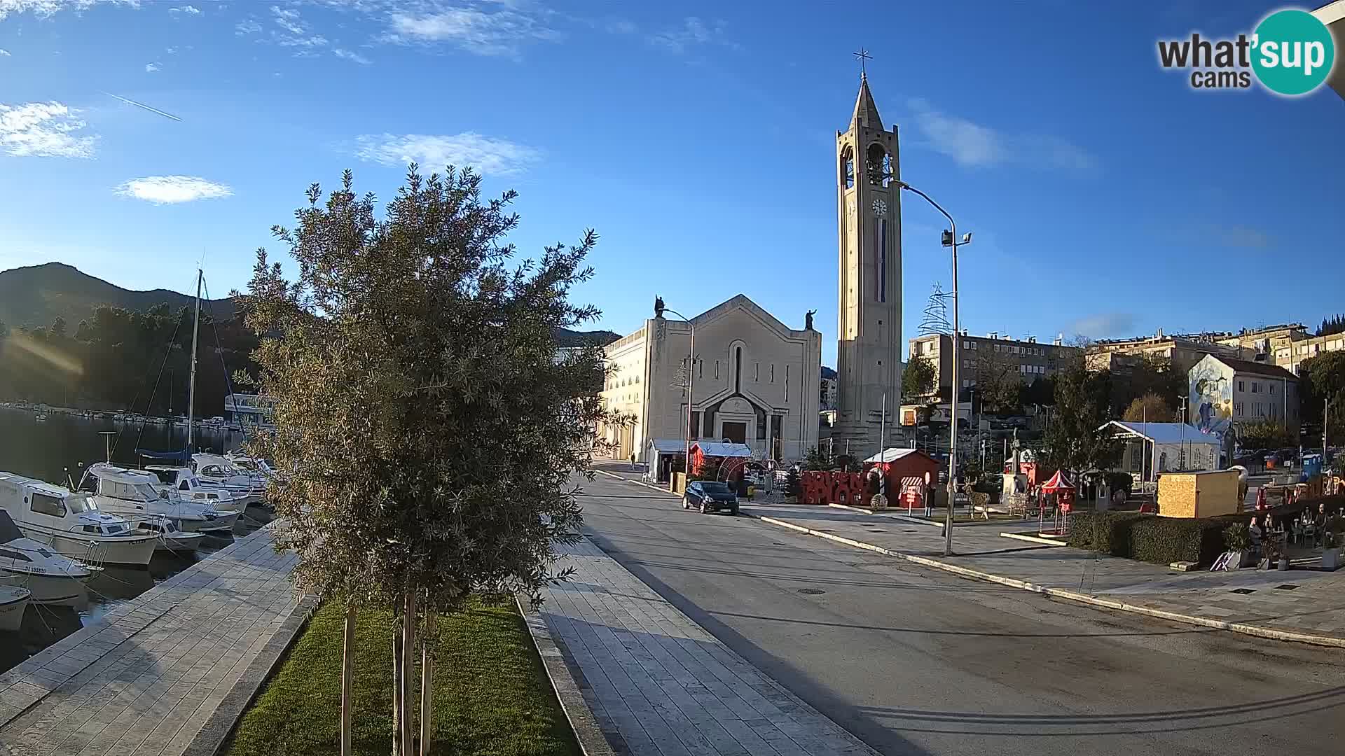 Webcam Ploče | Fesselnde Ausblicke auf Riva und die Kathedrale