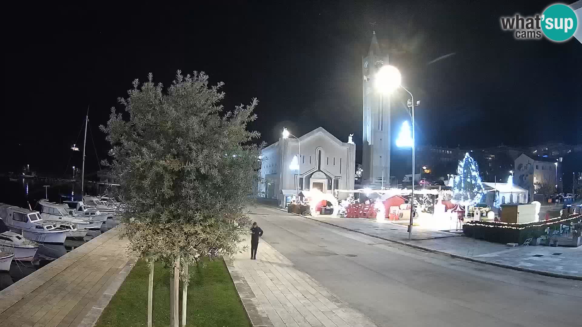 Spletna kamera Ploče | Osupljiv pogled na Rivo in katedralo