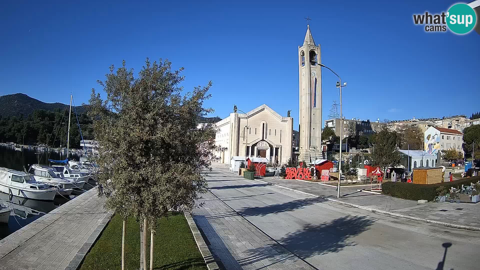 Web kamera Ploče | Očaravajući pogled na Rivu i Katedralu