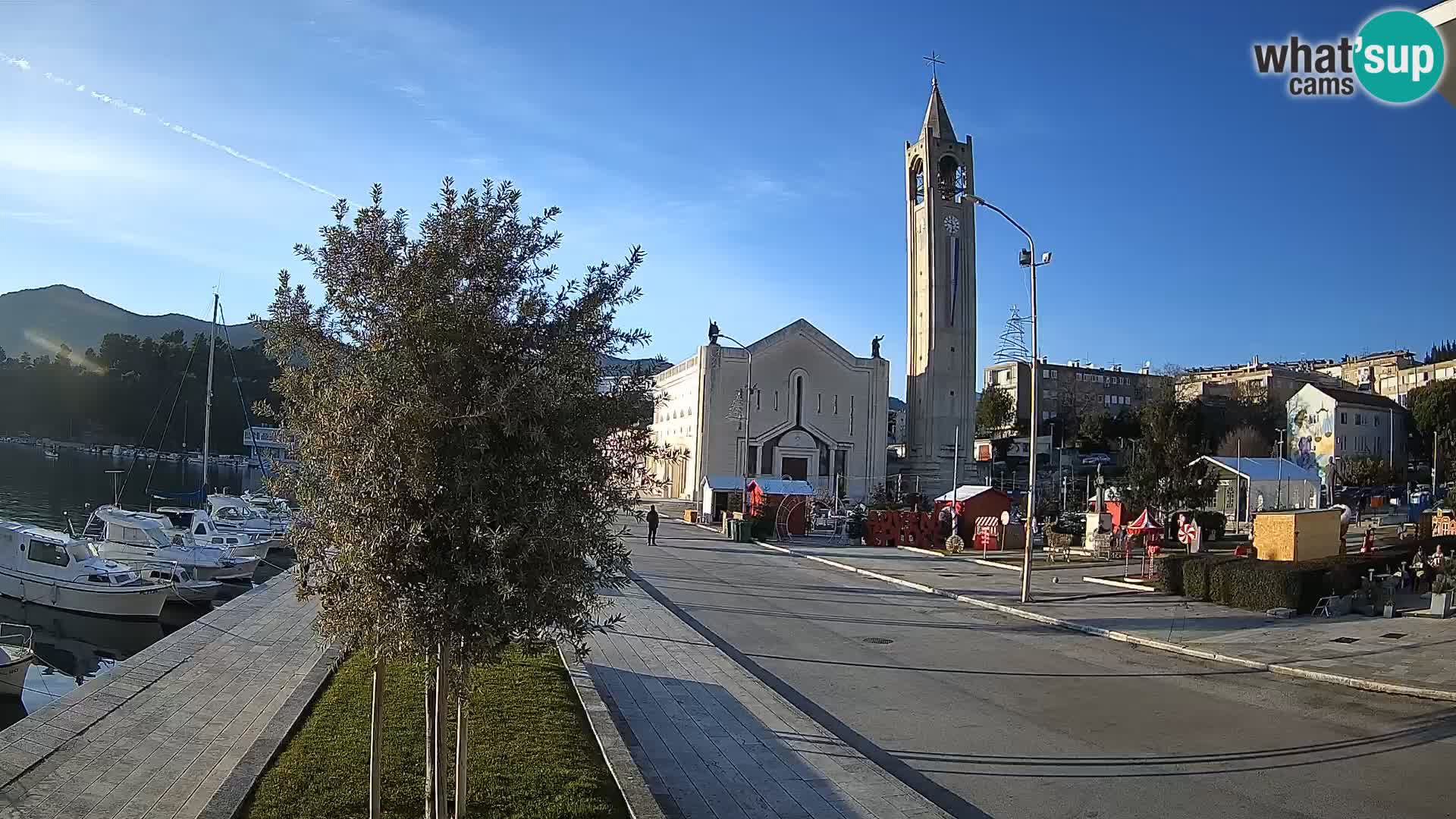 Webcam Ploče | Fesselnde Ausblicke auf Riva und die Kathedrale