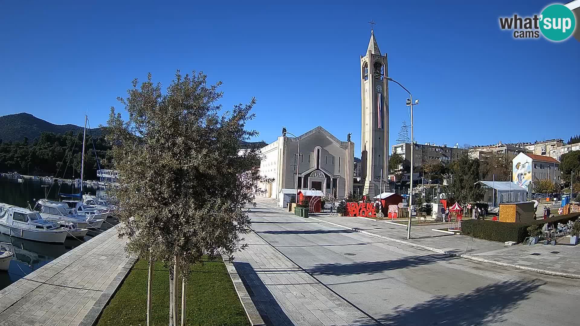 Webcam Ploče | Fesselnde Ausblicke auf Riva und die Kathedrale