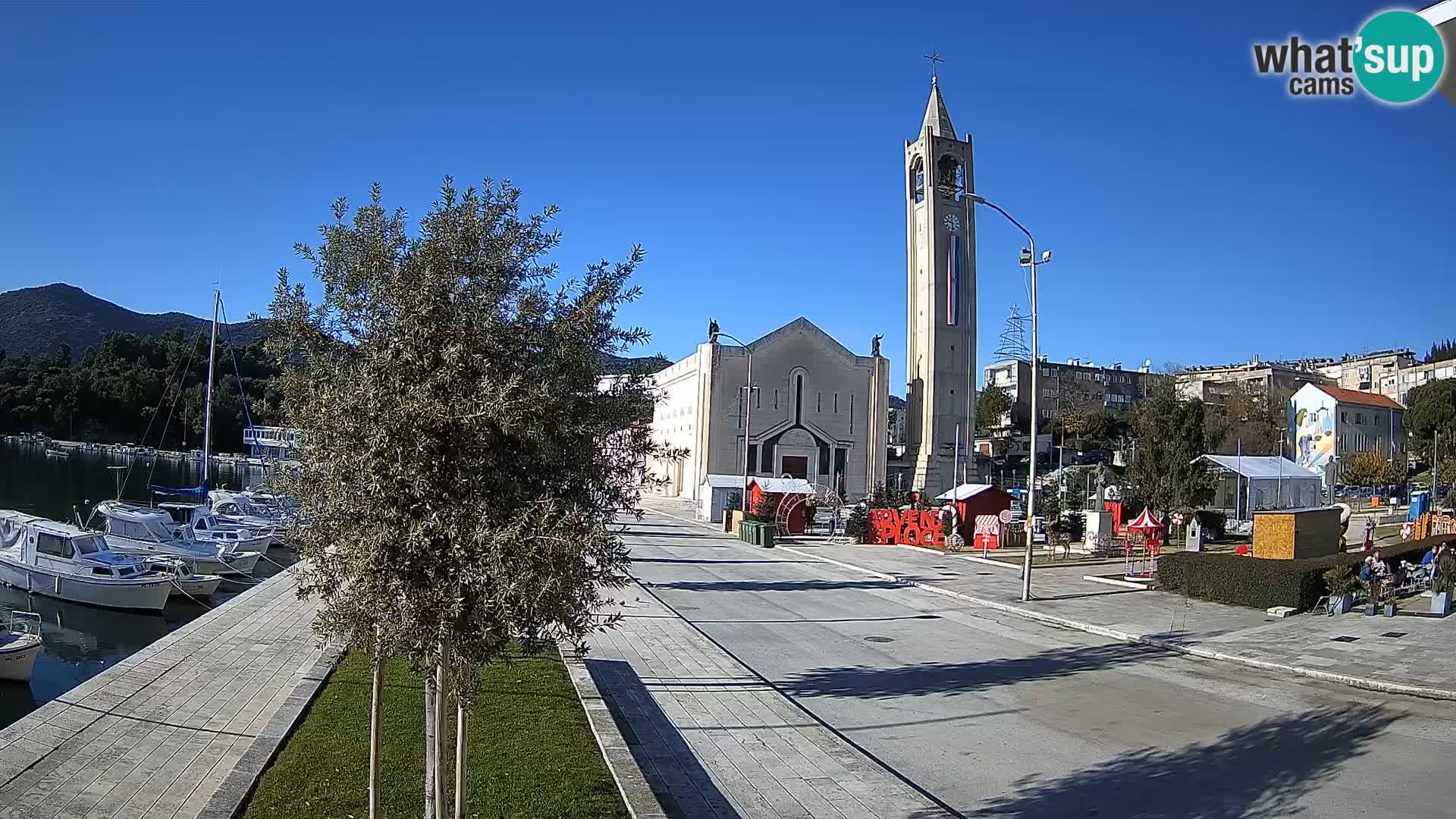 Livecam Ploce | Vues captivantes sur Riva et la cathédrale