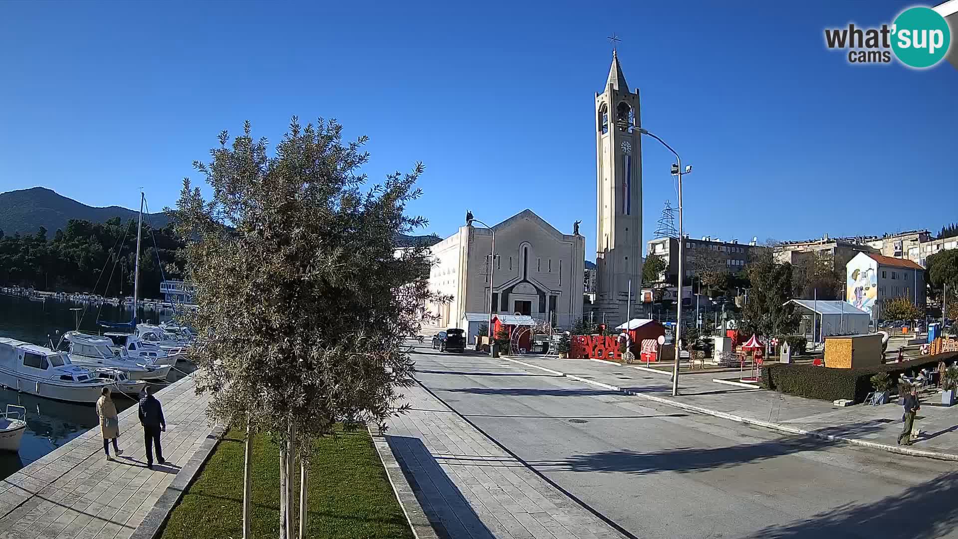 Webcam Ploče | Fesselnde Ausblicke auf Riva und die Kathedrale