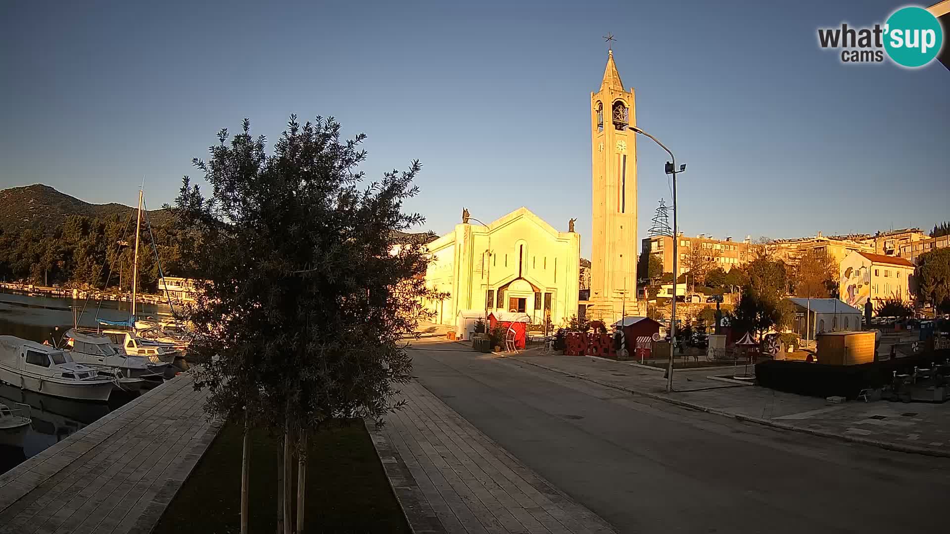 Livecam Ploce | Vues captivantes sur Riva et la cathédrale
