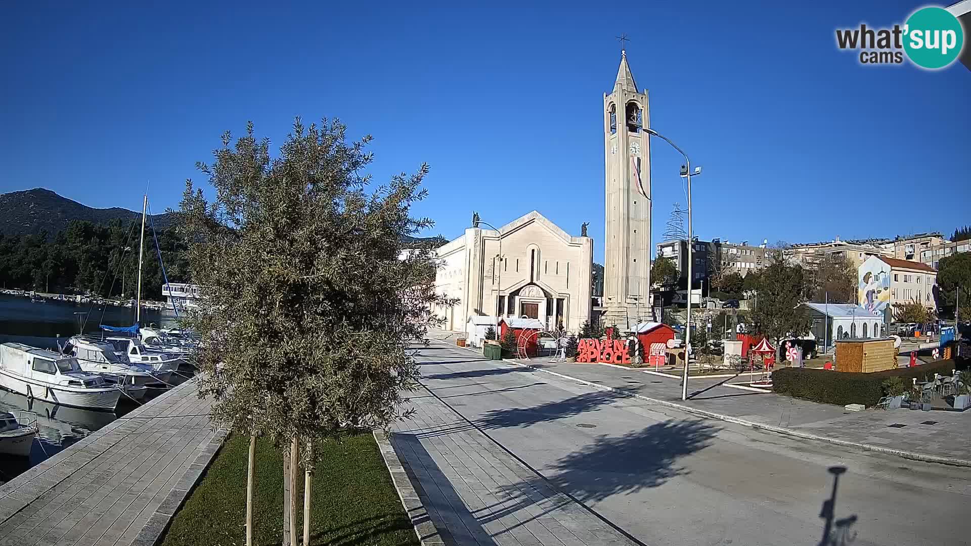 Livecam Ploce | Vues captivantes sur Riva et la cathédrale
