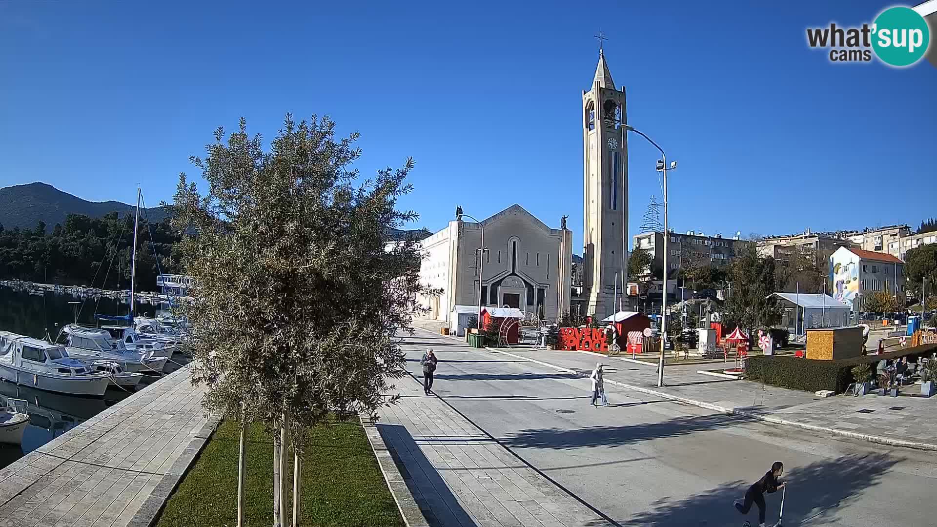 Web kamera Ploče | Očaravajući pogled na Rivu i Katedralu