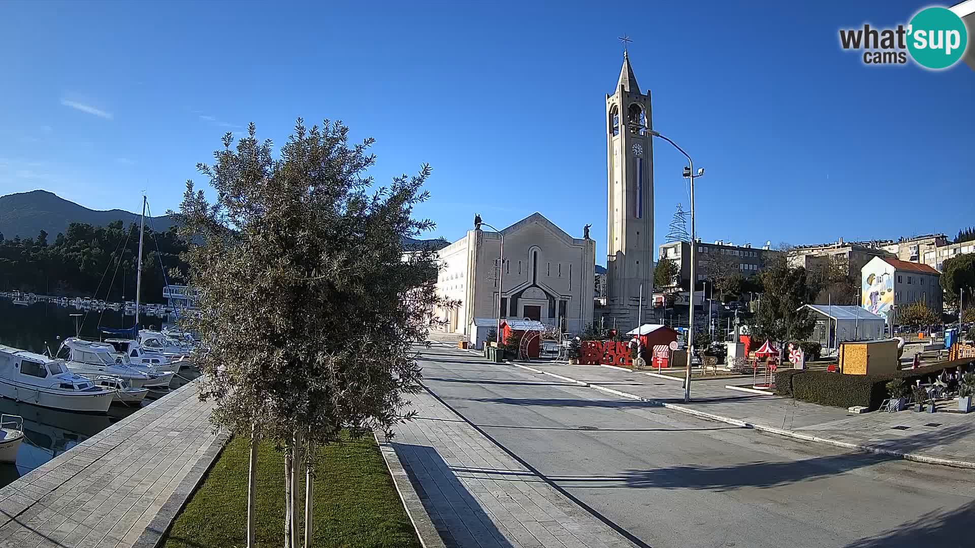 Livecam Ploce | Vues captivantes sur Riva et la cathédrale