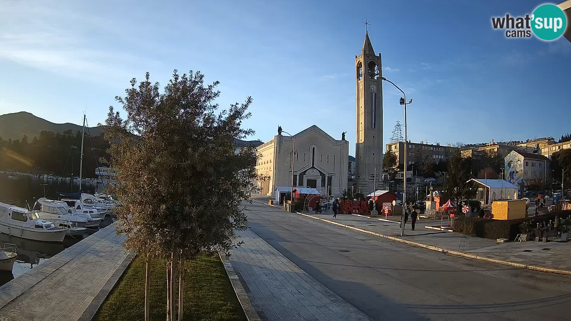 Web kamera Ploče | Očaravajući pogled na Rivu i Katedralu